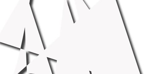 White background, Abstract paper cut style design