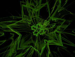 Imaginatory fractal abstract background Image