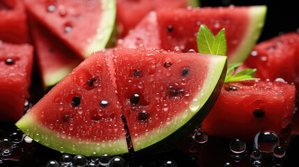 Seamless Background Of Watermelon Tourmaline , Background Image, Hd