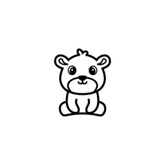 cute lion coloring set