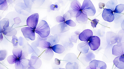 Serene Violets Watercolor Seamless Pattern , Background Image, Hd