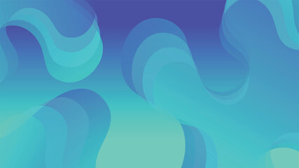 Abstract liquid wave background with blue color background