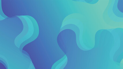 Abstract liquid wave background with blue color background