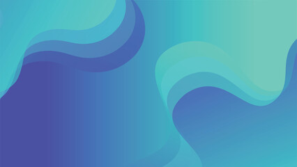 Abstract liquid wave background with blue color background