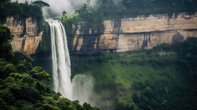 The Mesmerizing Tequendama Falls Powerful , Background Image, Hd