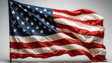 Usa Flag Patriotic Wavin Flag Light Resolution, Background Image, Hd