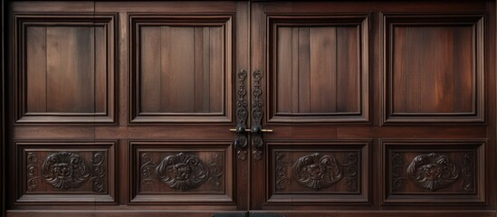 Thailand is where you can find large doors crafted from sturdy timber