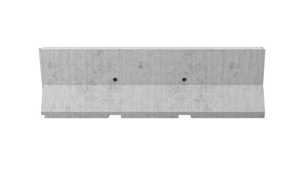 Concrete wall barrier