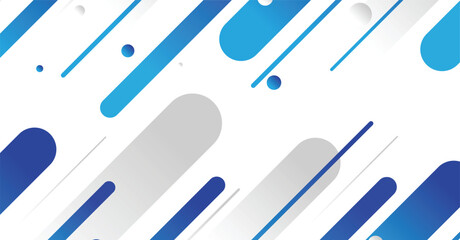 Abstract minimal geometric shape background with gradient