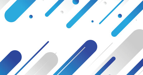 Abstract minimal geometric shape background with gradient