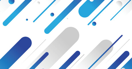 Abstract minimal geometric shape background with gradient