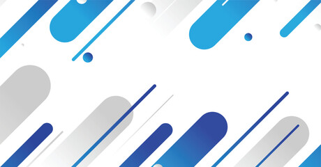 Abstract minimal geometric shape background with gradient