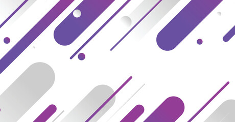 Abstract minimal geometric shape background with gradient