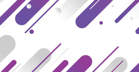 Abstract minimal geometric shape background with gradient