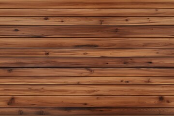 Fototapeta premium Repeatable wooden planks texture. Brown, seamless and realistic wood material. Close up view.