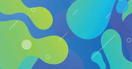 Abstract liquid wave background with colorful background