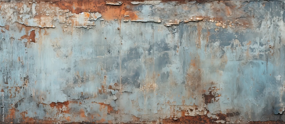 Poster texture of zinc rusty and aged with a rough background