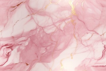 Pink seamless pattern with marbling effect. Applicable for fabric print, textile, wrapping paper, wallpaper. Beautiful background with golden details. Repeatable marble texture.