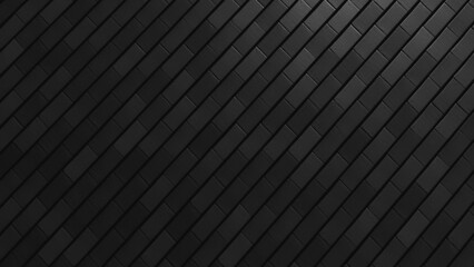 Brick diagonal dark black for wallpaper background or cover page