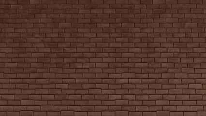 brick pattern brown for wallpaper background or cover page