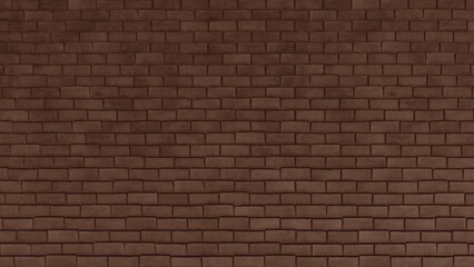 brick pattern brown for wallpaper background or cover page