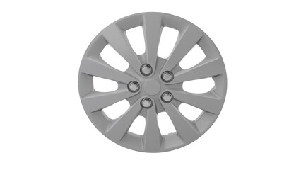 Fototapeta premium car wheel isolated on white