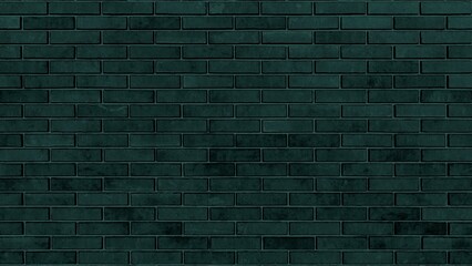 brick stone dark green for wallpaper background or cover page