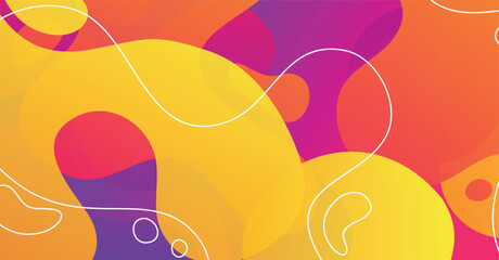 Abstract liquid wave background with colorful background
