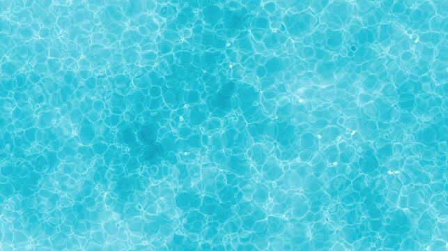 Blue water seamless pattern. Repeated background of sea lagoon top view.