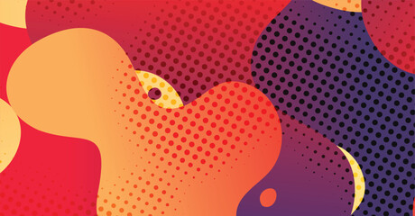 Abstract liquid wave background with colorful background