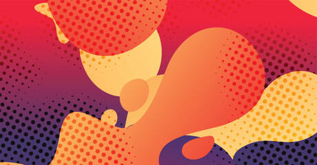 Abstract liquid wave background with colorful background