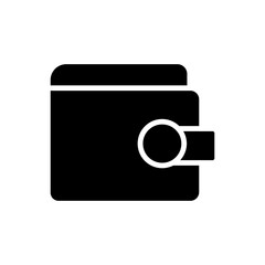 Wallet icon vector