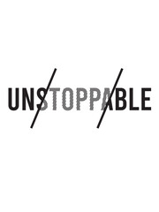 Typography Text Effect Unstoppable T-shirt Design