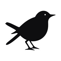 Simple Bird Icon Vector Illustration