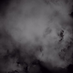 smoke on black color abstract watercolor background