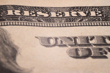 twenty paper dollar bill macro. Super Macro for a twenty dollar bill. Financial Wealth: Capital and...