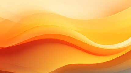 Orange and yellow abstract wave background
