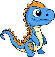 cartoon dinosaur illustration clip art