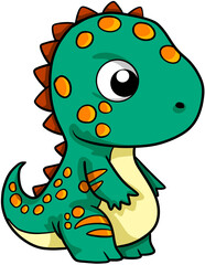 cartoon dinosaur illustration clip art