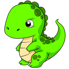 cartoon dinosaur illustration clip art