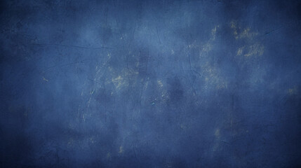 Fototapeta na wymiar Navy blue concrete wall with scratches