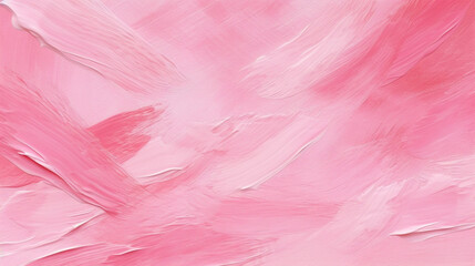 Fototapeta na wymiar Pink paint brush textured background
