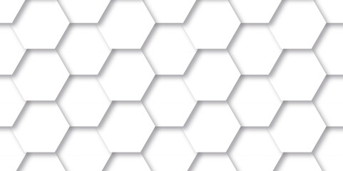 Background with hexagons. Abstract background with lines. white texture background. hexagon abstract background. Surface polygon pattern with glowing hexagon paper texture and futuristic business.