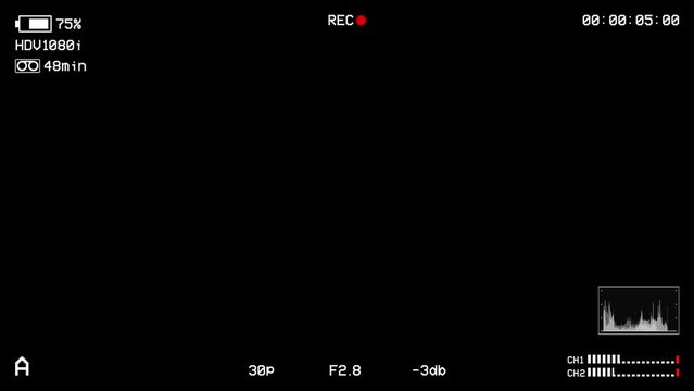 Camera Recording Video Mode On Alpha