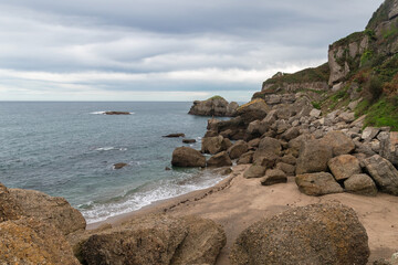 La Cagonera Beach, Council of Gijon, Asturias