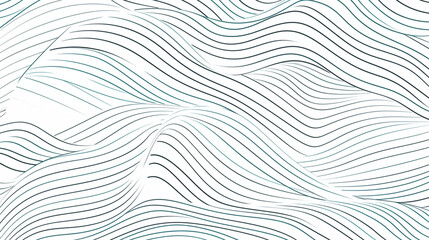 Seamless wave pattern in white background