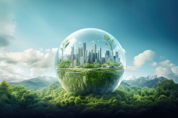 images promote the transition to clean energy solutions as a way to combat global warming