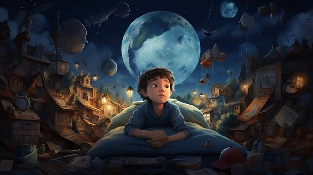A Boy’s Journey into the Realm of Imagination