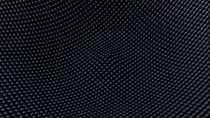 Black carbon fiber texture background. 3d rendering