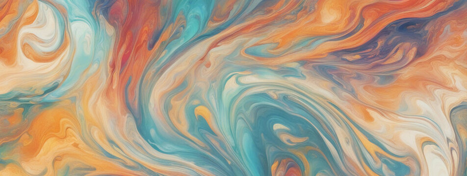 Luxury abstract background of marble liquid ink art painting on paper. Image of original artwork watercolor alcohol ink paint on high quality paper texture. Generative AI.